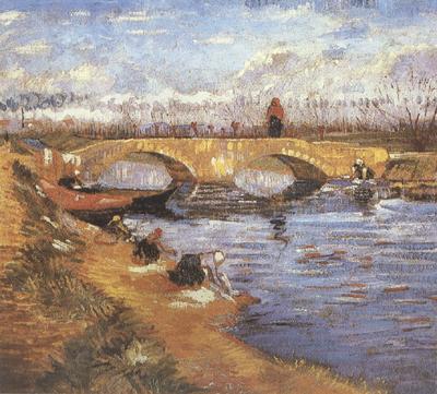 Vincent Van Gogh The Gleize Brideg over the Vigueirat Canal (nn04)